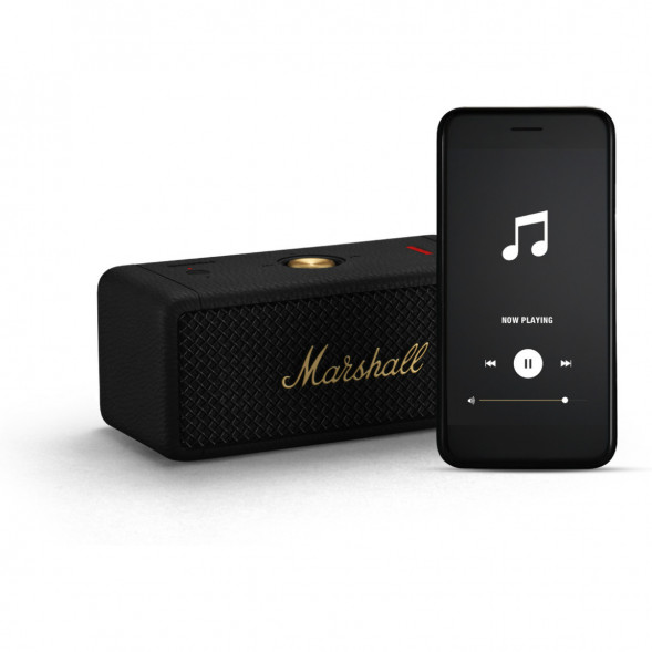 Портативная акустика Marshall Emberton II, 20 Вт, Black/Brass в Рязани