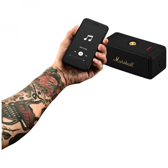 Портативная акустика Marshall Emberton II, 20 Вт, Black/Brass в Рязани