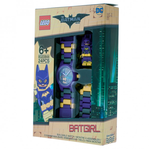 Часы LEGO Super Heroes 8020844 Batman Movie Бэтгерл с минифигуркой в Рязани