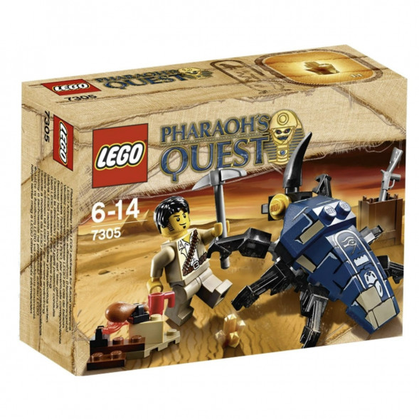 Конструктор LEGO Pharaohs Quest 7305 Атака скарабея в Рязани