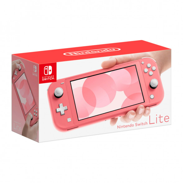 Игровая приставка Nintendo Switch Lite 32 ГБ, коралловый в Рязани