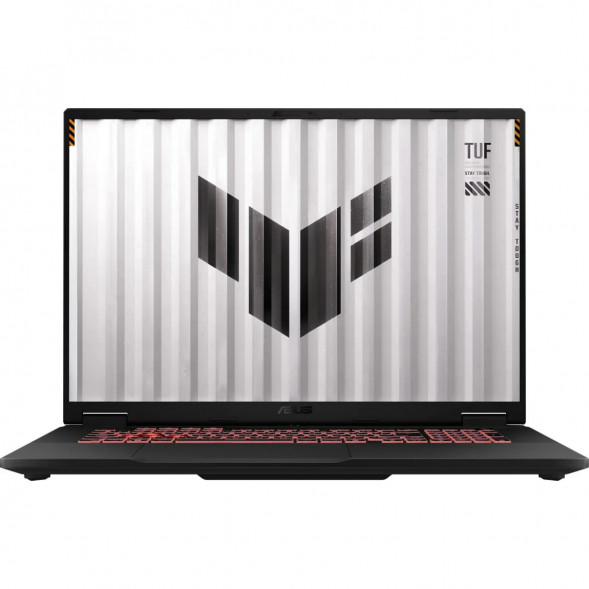 Ноутбук ASUS TUF Gaming A18 FA808UP-S8051 (18&amp;quot;, 2025, IPS, AMD Ryzen 7 260 3.8ГГц, 8 ядер, 32ГБ DDR5, 1ТБ SSD, NVIDIA GeForce RTX 5070 8 ГБ, без ОС), серый в Рязани