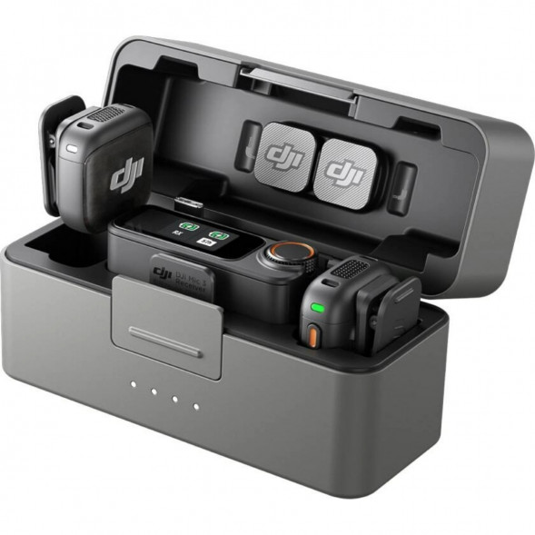 Беспроводной микрофон DJI Mic 3 (2 TX + 1 RX + Charging Case) в Рязани