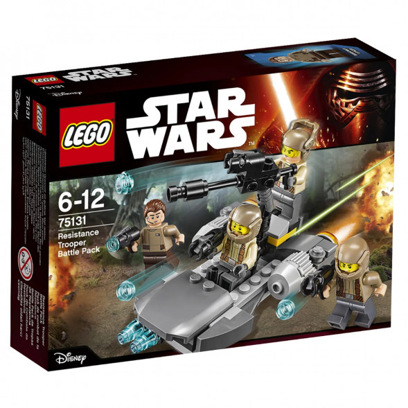 Конструктор LEGO Star Wars 75131 Боевой набор Сопротивления в Рязани