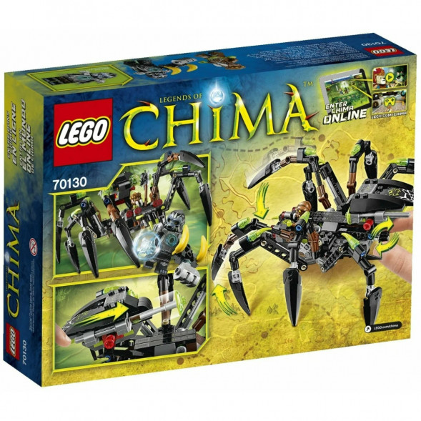 Конструктор LEGO Legends of Chima 70130 Паучий охотник Спарратуса в Рязани