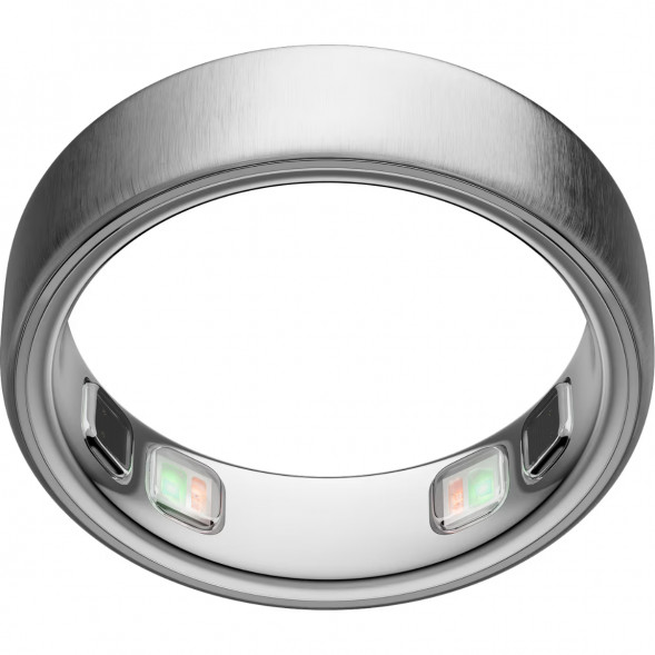 Умное кольцо Oura Ring 5 (размер 7), матовое серебро/Brushed Silver в Рязани