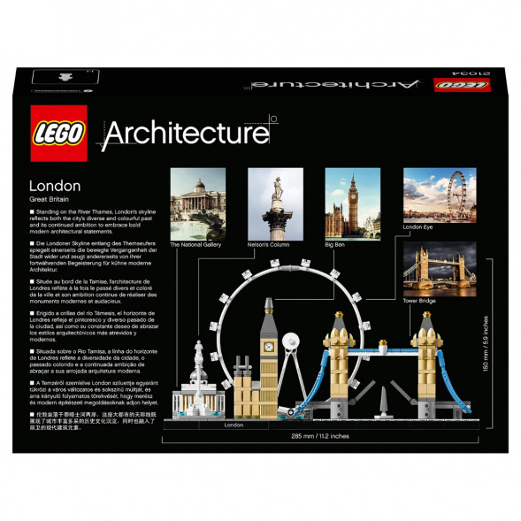 Конструктор LEGO Architecture 21034 Лондон в Рязани