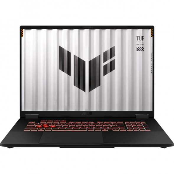 Ноутбук ASUS TUF Gaming A18 FA808PP-S8034 (18&amp;quot;, 2025, IPS, AMD Ryzen 9 8940HX 2.4ГГц, 16 ядер, 16ГБ DDR5, 512ГБ SSD, NVIDIA GeForce RTX 5070 8 ГБ, без ОС), серый в Рязани