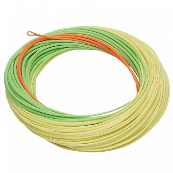 Леска RIO Elite Stillwater Floater WF7F, Orange/Green/Yellow в Рязани