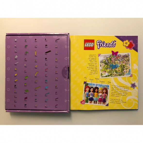 Книга и набор кубиков LEGO Friends Buch &amp;amp; Steine-Set Zwei Freundinnen auf Schatzsuche в Рязани