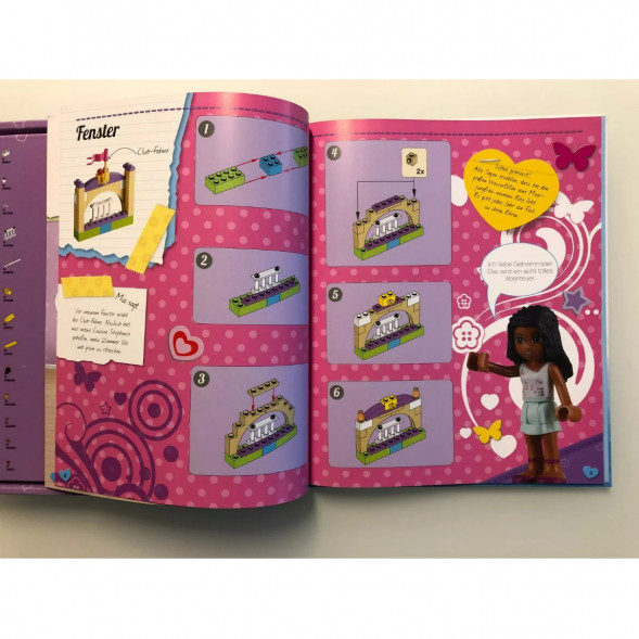 Книга и набор кубиков LEGO Friends Buch &amp;amp; Steine-Set Zwei Freundinnen auf Schatzsuche в Рязани