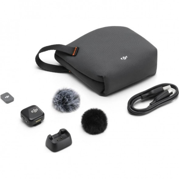Микрофонный передатчик DJI Mic Mini (Infinity Black) в Рязани