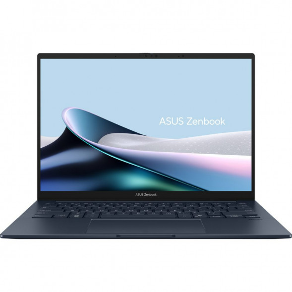 Ноутбук ASUS Zenbook 14 UX3405CA-ST1350 (14&amp;quot;, OLED, Intel Core Ultra 5 225H 1.7ГГц, 14-ядер, 16ГБ LPDDR5x, 512ГБ SSD, Intel Arc 130T, без ОС), синий в Рязани
