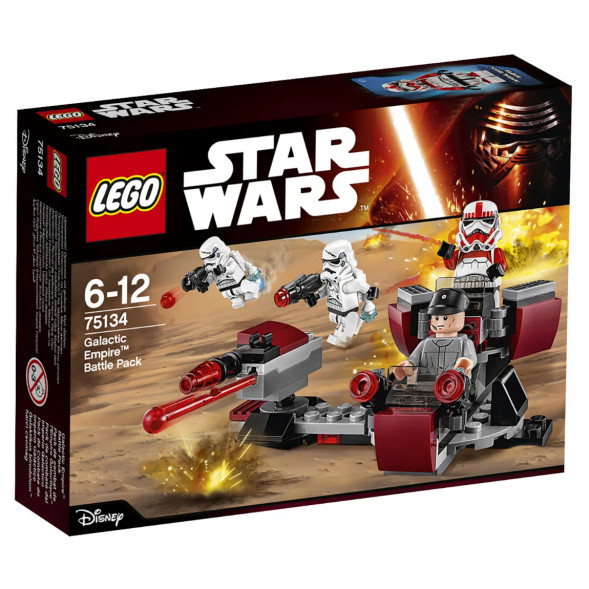 Конструктор LEGO Star Wars 75134 Боевой набор Галактической Империи в Рязани