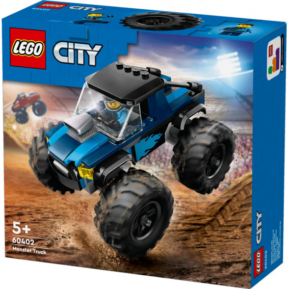 Конструктор LEGO City 60402 Синий Монстр-трак в Рязани