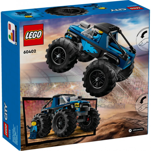 Конструктор LEGO City 60402 Синий Монстр-трак в Рязани