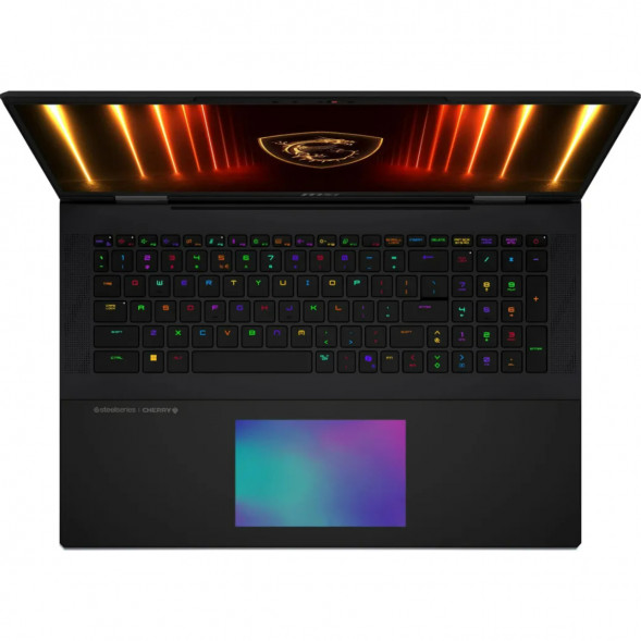 Ноутбук MSI Titan 18 HX AI A2XWJG-206RU (18&amp;quot;, IPS, Intel Core Ultra 9 285HX 2.8ГГц, 24 ядра, 64ГБ DDR5, 4ТБ SSD, NVIDIA GeForce RTX 5090 24 ГБ, Windows 11 Home), черный в Рязани