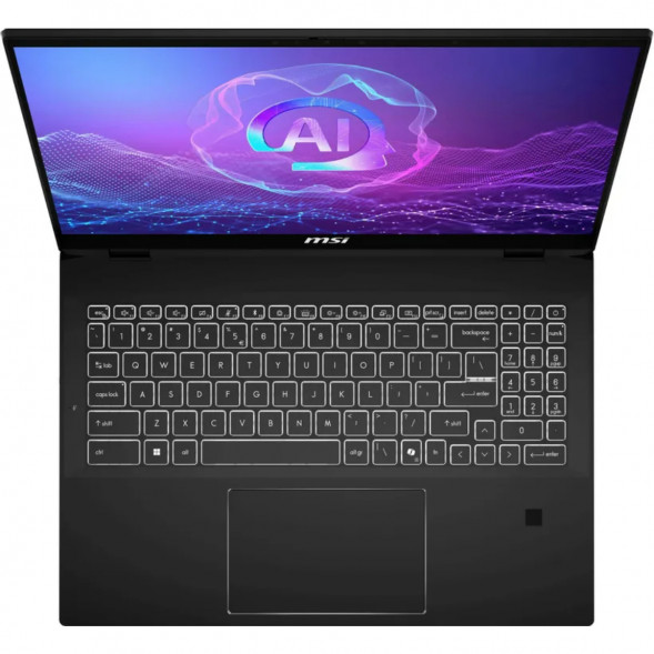 Ноутбук трансформер MSI Summit Pro 16 AI A2HVETG-084RU (16&amp;quot;, IPS, Intel Core Ultra 9 285H 2.9ГГц, 16 ядер, 32ГБ LPDDR5, 1ТБ SSD, NVIDIA GeForce RTX 4050 - 6 ГБ, Windows 11 Pro), черный в Рязани