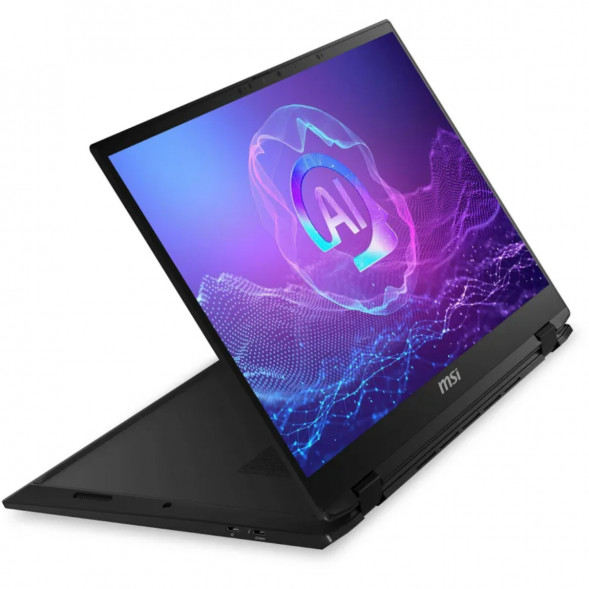Ноутбук трансформер MSI Summit Pro 16 AI A2HVETG-084RU (16&amp;quot;, IPS, Intel Core Ultra 9 285H 2.9ГГц, 16 ядер, 32ГБ LPDDR5, 1ТБ SSD, NVIDIA GeForce RTX 4050 - 6 ГБ, Windows 11 Pro), черный в Рязани