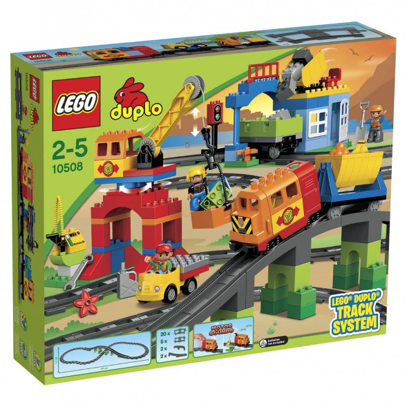 Конструктор LEGO DUPLO Town 10508 Большой поезд в Рязани