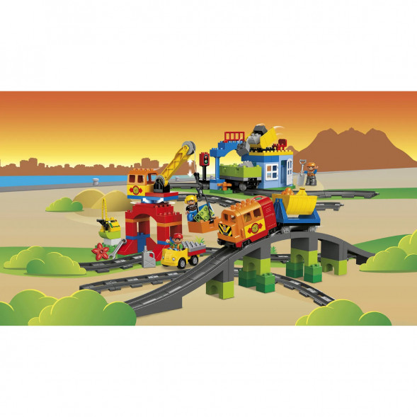 Конструктор LEGO DUPLO Town 10508 Большой поезд в Рязани