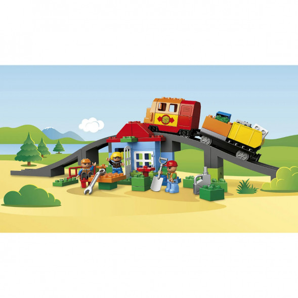 Конструктор LEGO DUPLO Town 10508 Большой поезд в Рязани