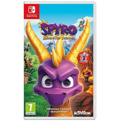 Игра Spyro Reignited Trilogy для Nintendo Switch, картридж в Рязани