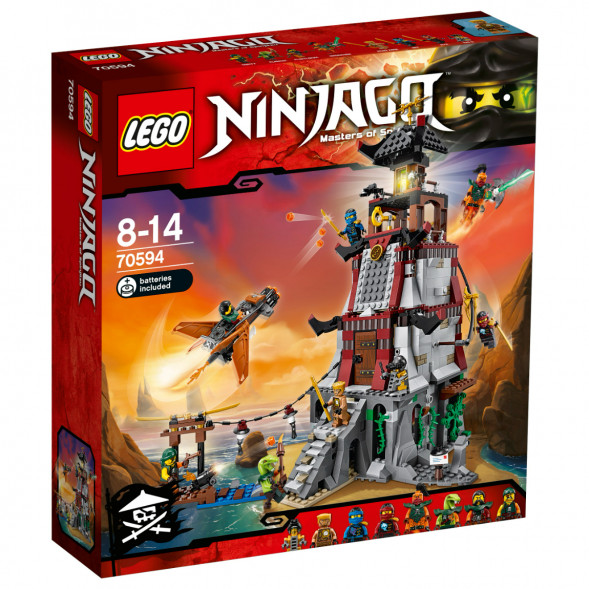 Конструктор LEGO Ninjago 70594 Осада маяка в Рязани