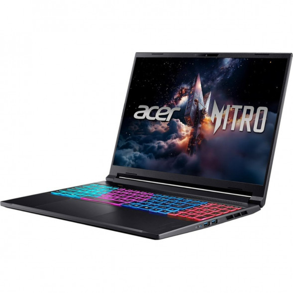 Ноутбук Acer Nitro V 16S ANV16S-71-71MF (16&amp;quot;, IPS, Intel Core 7 240H 2.5ГГц, 10 ядер, 16Гб DDR5, 1Тб SSD, RTX 5060 8Гб, Windows 11 Pro), черный в Рязани