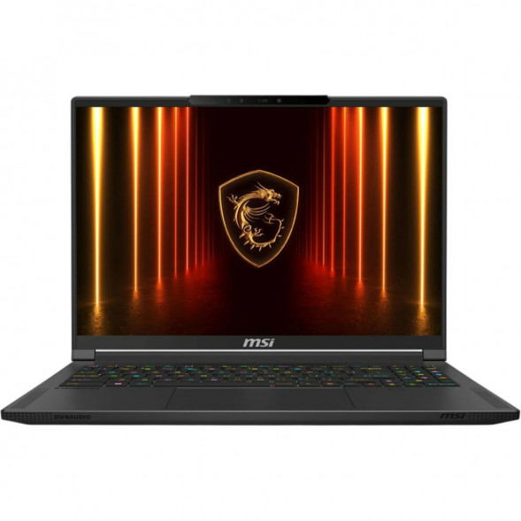 Ноутбук игровой MSI Stealth 16 AI A2HWGG-085XRU (16&amp;quot;, Intel Core Ultra 7, 32ГБ, 1ТБ SSD, RTX 5070, FreeDOS), черный в Рязани