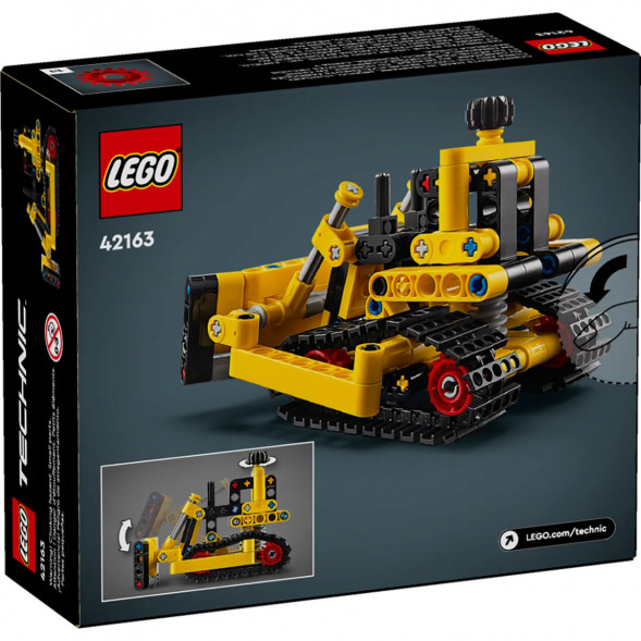 Конструктор LEGO Technic 42163 Cверхмощный бульдозер в Рязани