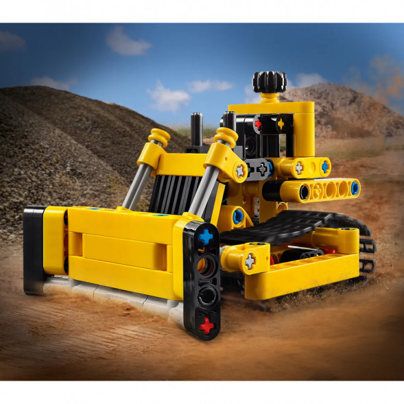 Конструктор LEGO Technic 42163 Cверхмощный бульдозер в Рязани
