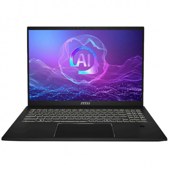 Ноутбук трансформер MSI Summit Pro 16 AI A2HVETG-085RU (16&amp;quot;, IPS, Intel Core Ultra 7 255H 2ГГц, 16 ядер, 32ГБ LPDDR5, 1ТБ SSD, NVIDIA GeForce RTX 4050 - 6 ГБ, Windows 11 Pro), черный в Рязани