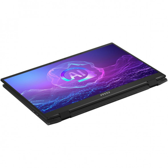 Ноутбук трансформер MSI Summit Pro 16 AI A2HVETG-085RU (16&amp;quot;, IPS, Intel Core Ultra 7 255H 2ГГц, 16 ядер, 32ГБ LPDDR5, 1ТБ SSD, NVIDIA GeForce RTX 4050 - 6 ГБ, Windows 11 Pro), черный в Рязани