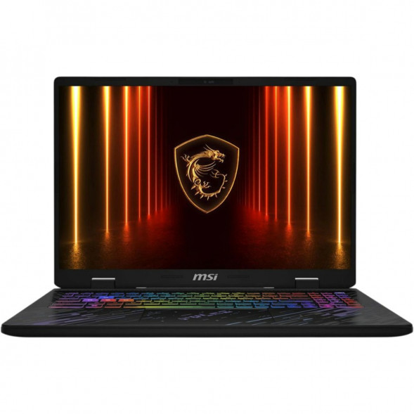 Ноутбук игровой MSI Pulse A16 AI+ C3HWGKG-030XRU (16&amp;quot;, IPS, AMD Ryzen AI 7 350 2ГГц, 8 ядер, 32ГБ DDR5, 1ТБ SSD, NVIDIA GeForce RTX 5070, TGP 115Вт, FreeDOS) черный в Рязани