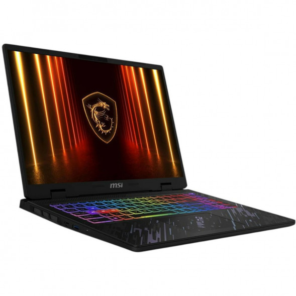 Ноутбук игровой MSI Pulse A16 AI+ C3HWGKG-030XRU (16&amp;quot;, IPS, AMD Ryzen AI 7 350 2ГГц, 8 ядер, 32ГБ DDR5, 1ТБ SSD, NVIDIA GeForce RTX 5070, TGP 115Вт, FreeDOS) черный в Рязани