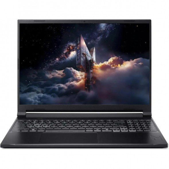 Ноутбук Acer Nitro V 16S ANV16S-71-57UH (16&amp;quot;, 2025, IPS, Intel Core 5 210H 2.2ГГц, 8 ядер, 16ГБ DDR5, 1ТБ SSD, NVIDIA GeForce RTX 5060 - 8 ГБ, без ОС), черный в Рязани