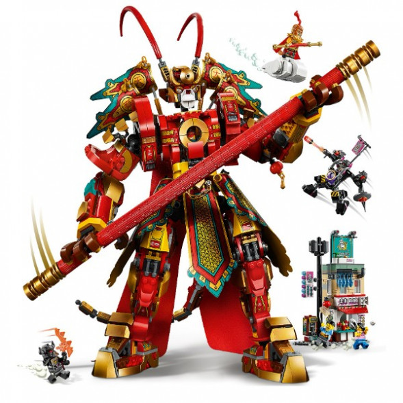 Конструктор LEGO Monkie Kid 80012 Боевой робот Царя Обезьян в Рязани