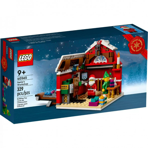 Конструктор LEGO Seasonal 40565 Мастерская Санты в Рязани