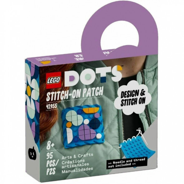 Конструктор LEGO DOTS 41955 Пластина-нашивка с тайлами в Рязани