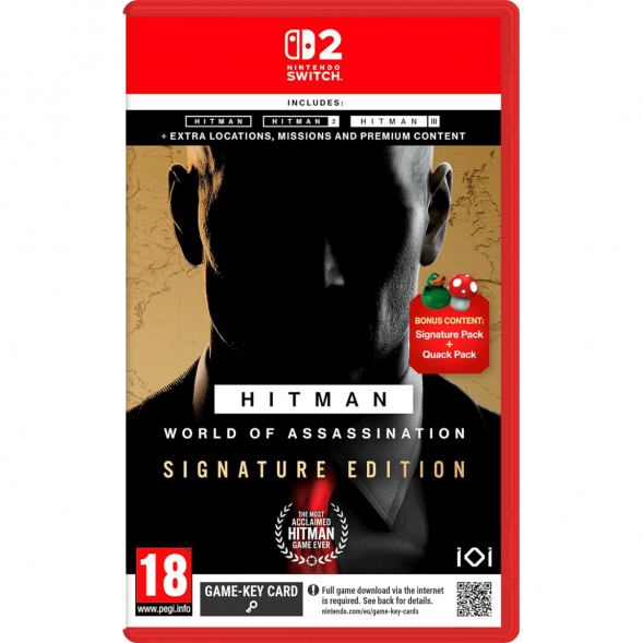 Игра Hitman World of Assassination Signature Edition [Nintendo Switch 2, русские субтитры] в Рязани