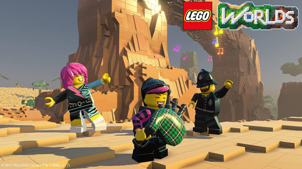 Игра LEGO Worlds [PS4, английская версия] в Рязани