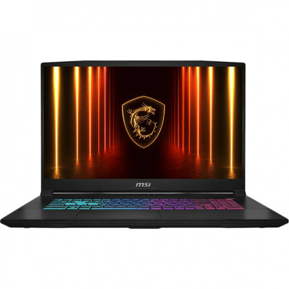 Ноутбук MSI Katana 17 HX B14WGK-274XRU (17.3&amp;quot;, IPS, Intel Core i7 14650HX 2.2ГГц, 16 ядер, 32ГБ DDR5, 1ТБ SSD, NVIDIA GeForce RTX 5070 - 8 ГБ, TGP 115Вт, без ОС), черный в Рязани