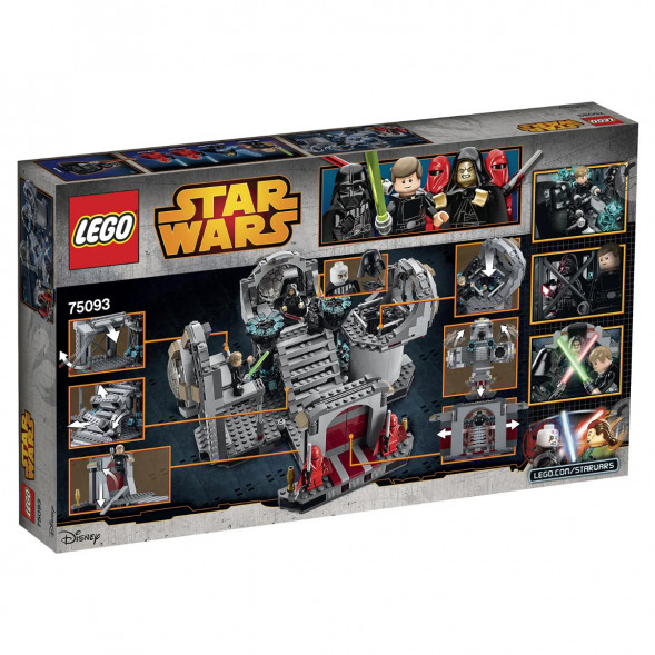 Конструктор LEGO Star Wars 75093 Звезда Смерт - Последняя схватка в Рязани