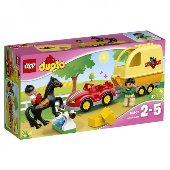Конструктор LEGO DUPLO Town 10807 Трейлер для лошадок в Рязани