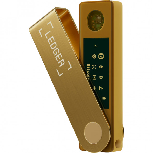 Аппаратный криптокошелек Ledger Nano X, Gold в Рязани