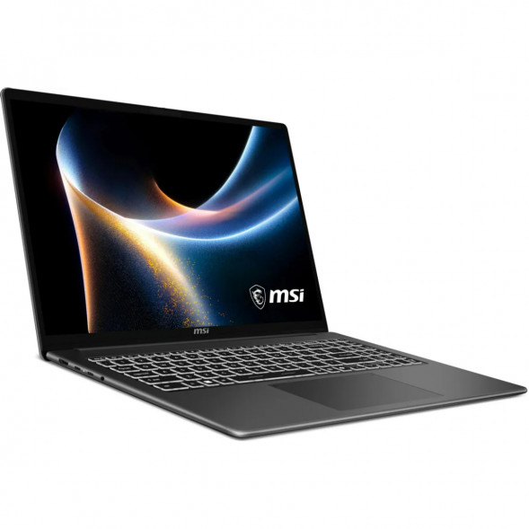 Ноутбук MSI Modern 16S AI+ G3MG-013XRU (16&amp;quot;, OLED, Intel Core Ultra 5 322 2.5ГГц, 6 ядер, 16ГБ DDR5, 512ГБ SSD, Intel Graphics, FreeDOS), серый в Рязани