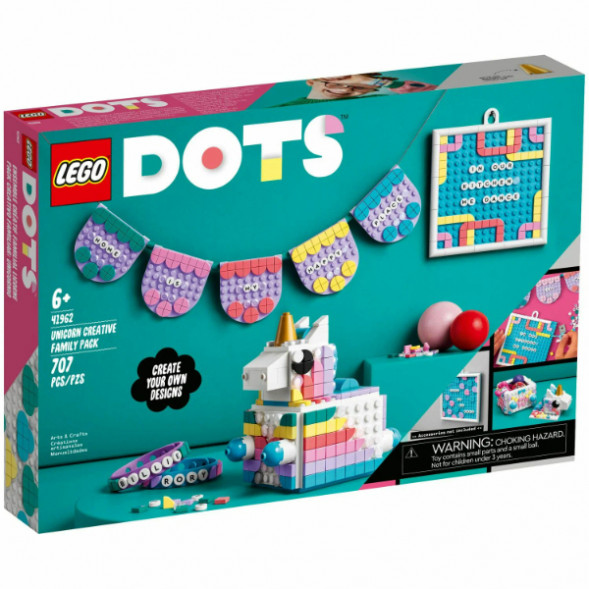 Конструктор LEGO DOTS 41962 Творческий семейный набор «Единорог» в Рязани