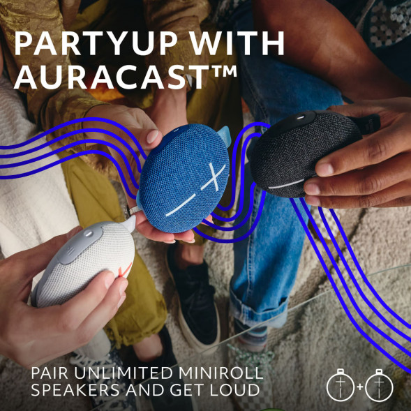 Портативная колонка Ultimate Ears MINIROLL, синий в Рязани