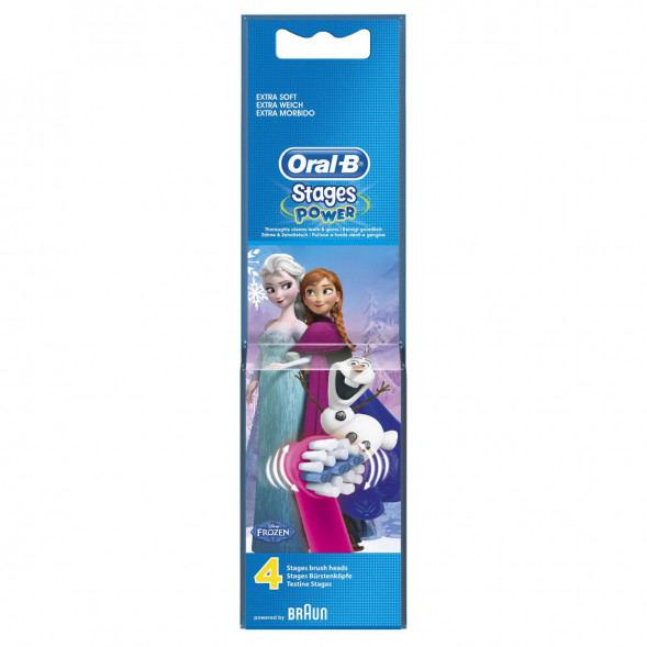 Насадки на зубные щетки Oral-B Frozen, 4 шт. в Рязани